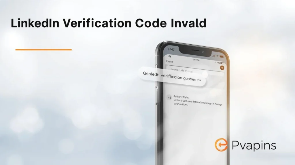 LinkedIn Verification Code Invalid