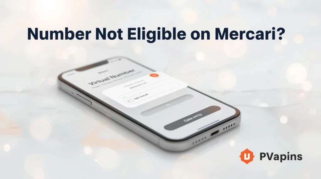 Number Not Eligible on Mercari