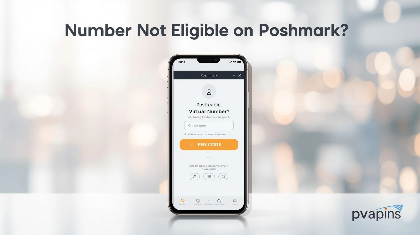 Number Not Eligible on Poshmark