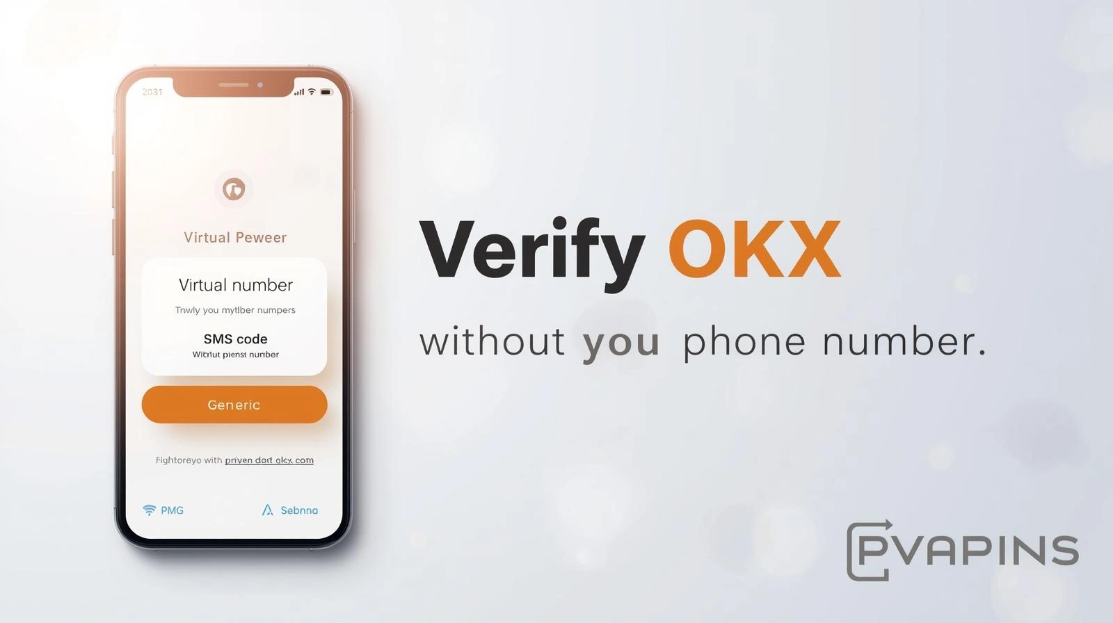 OKX verification page showing identity check steps without phone number