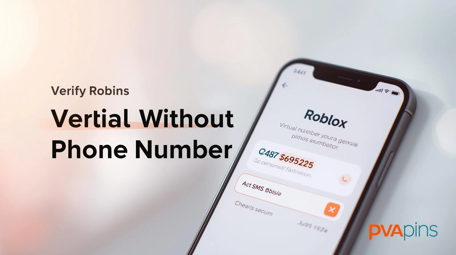 Roblox settings page showing account verification options