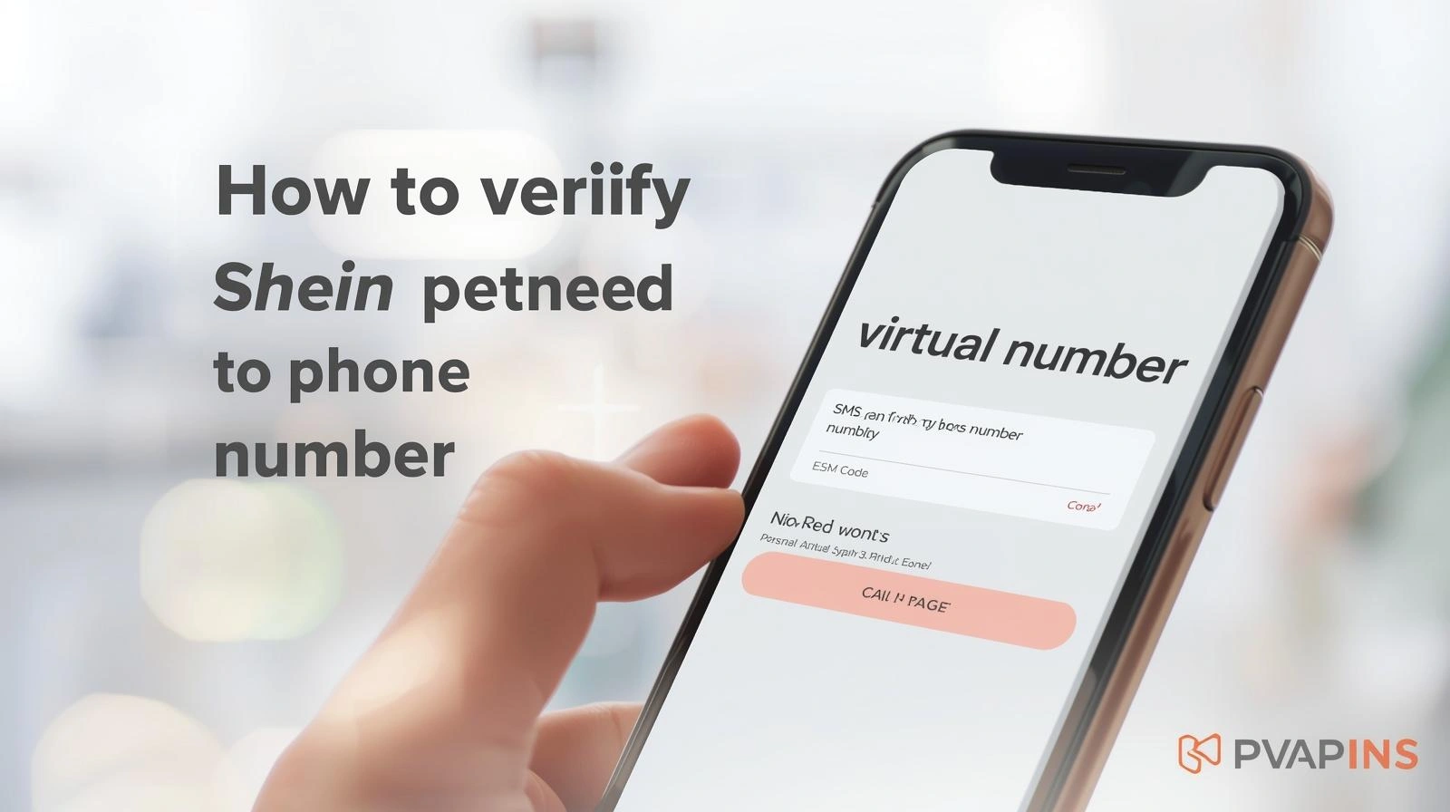 SHEIN account settings page highlighting email verification option