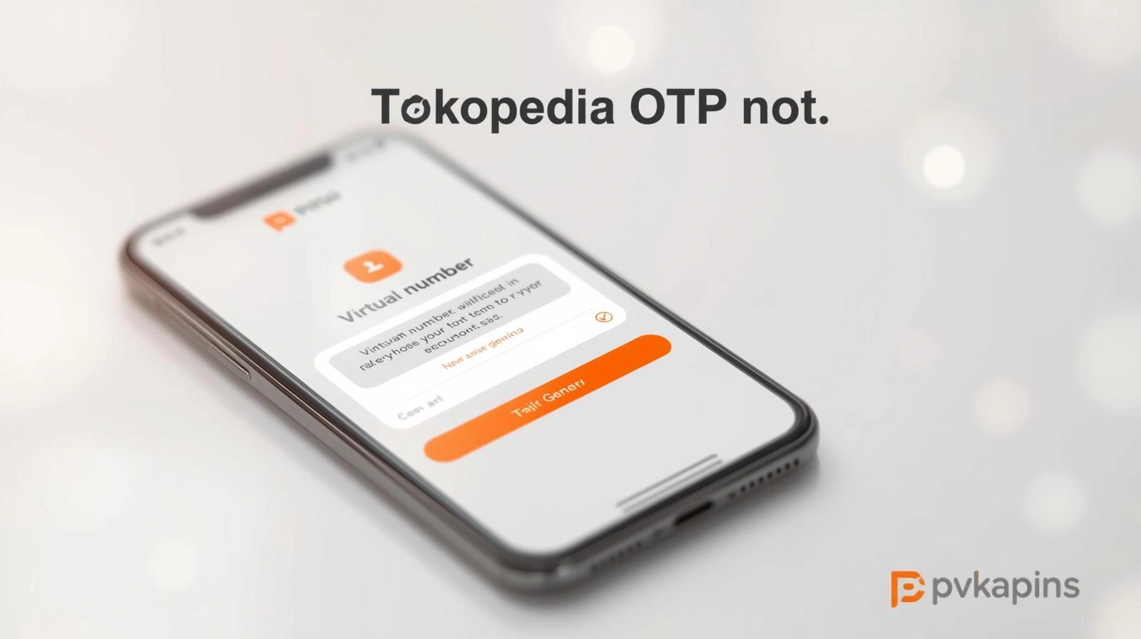Tokopedia OTP not received on phone during login verification