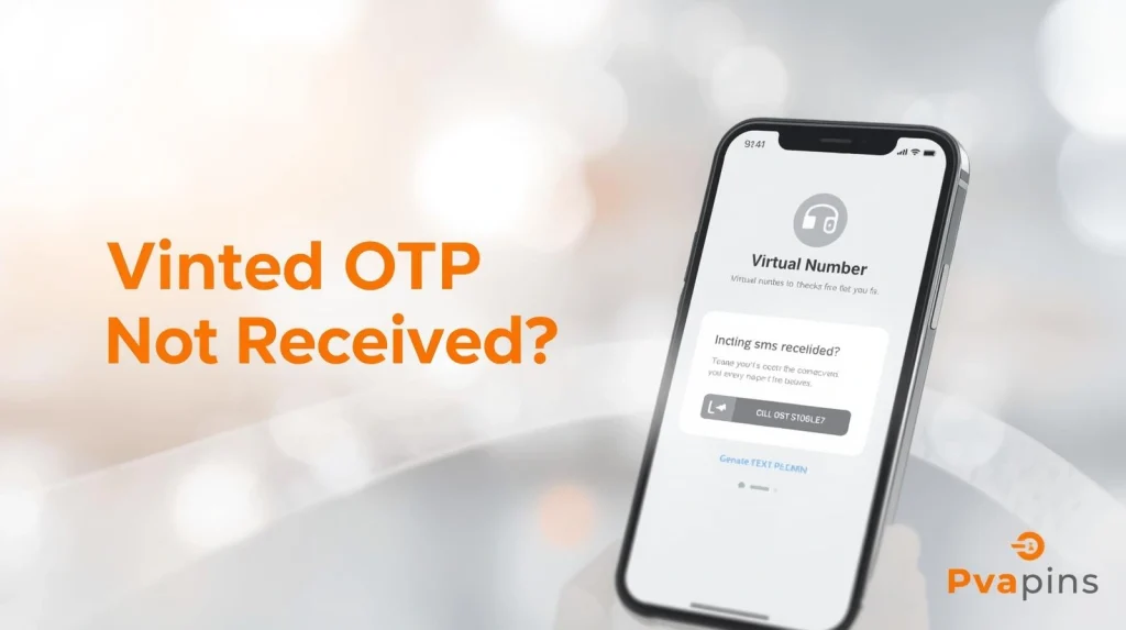 Troubleshooting Vinted OTP issues resend code option and network settings