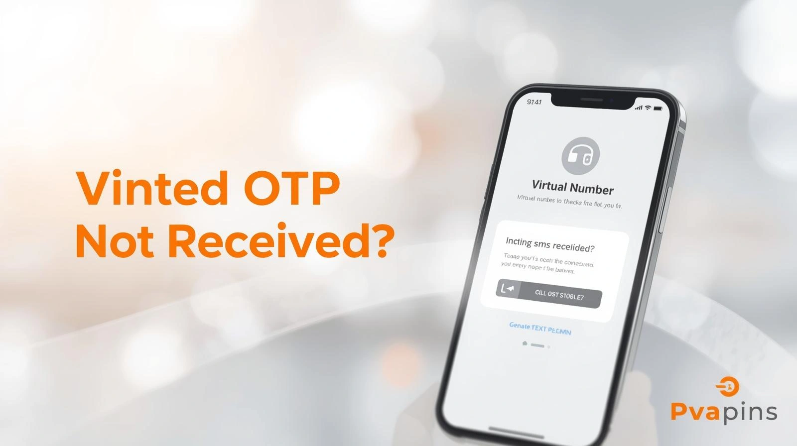 Troubleshooting Vinted OTP issues resend code option and network settings