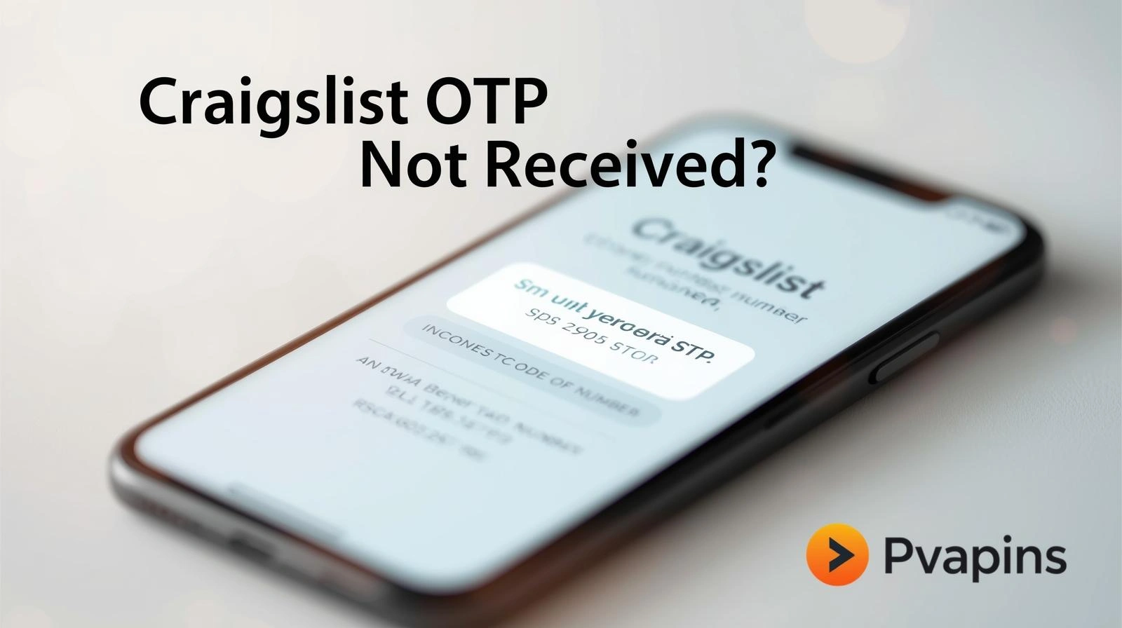 Troubleshooting checklist for fixing Craigslist OTP not received issue quickly