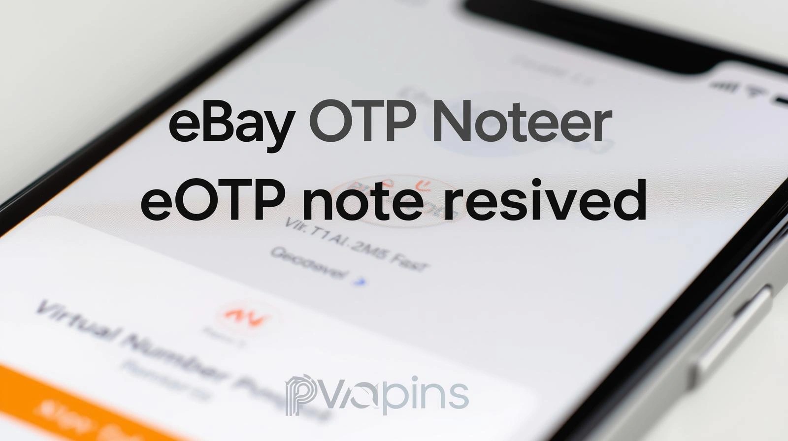 Troubleshooting steps for missing eBay one-time password (OTP)