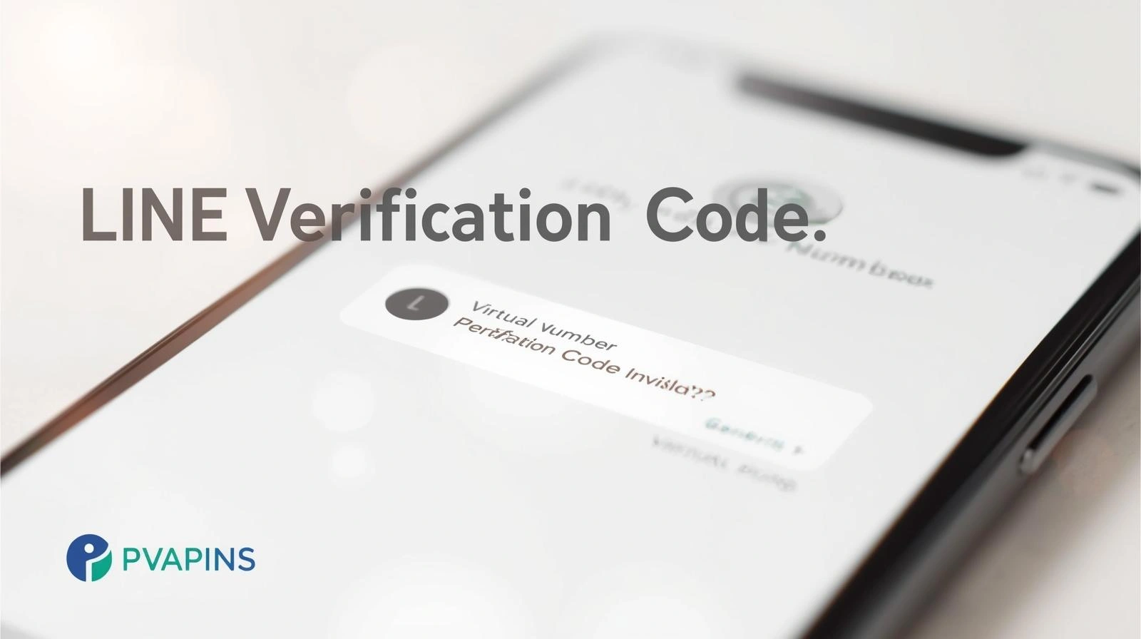 User entering SMS verification code in LINE app and getting an invalid code message