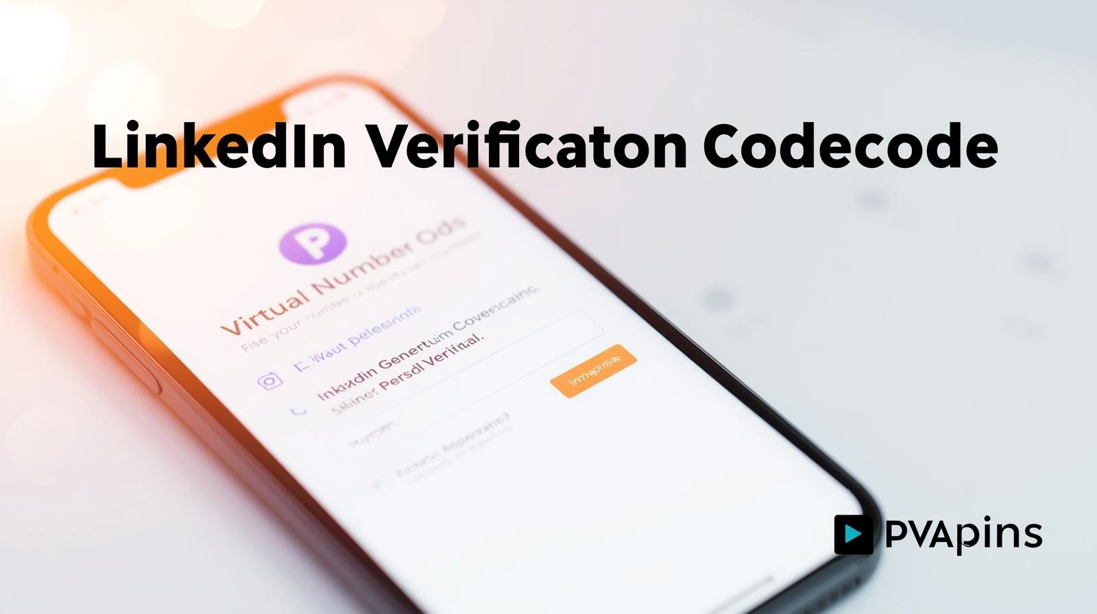 User entering a LinkedIn verification code on mobile with an invalid code alert