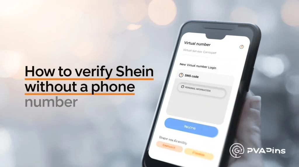 User logging into SHEIN with Google account to verify without SMS