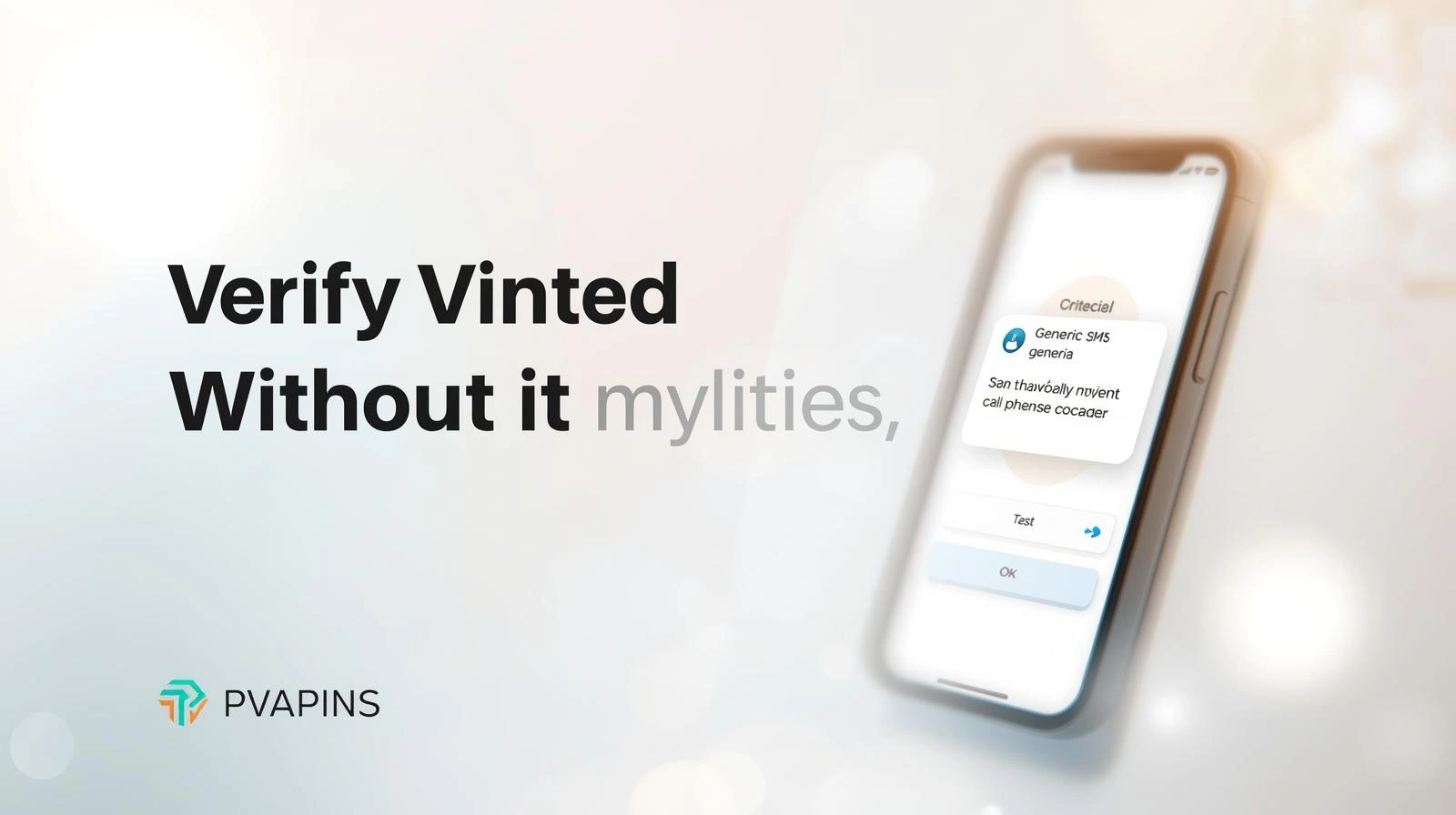 User logging into Vinted and completing account verification without SMS