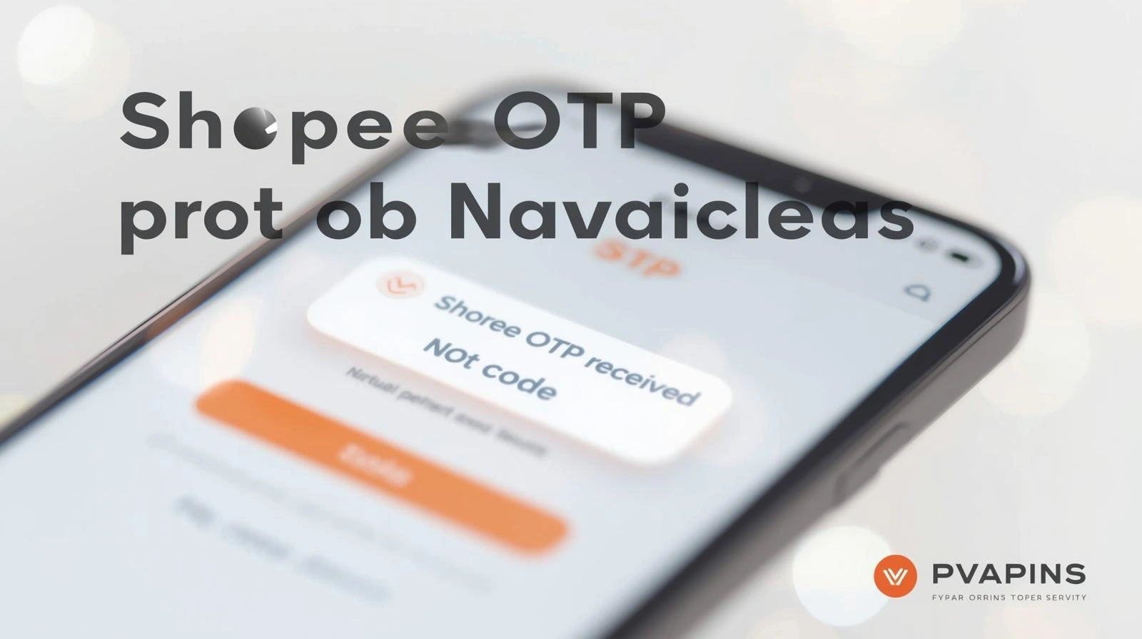 User refreshing Shopee verification code page while waiting for OTP SMS