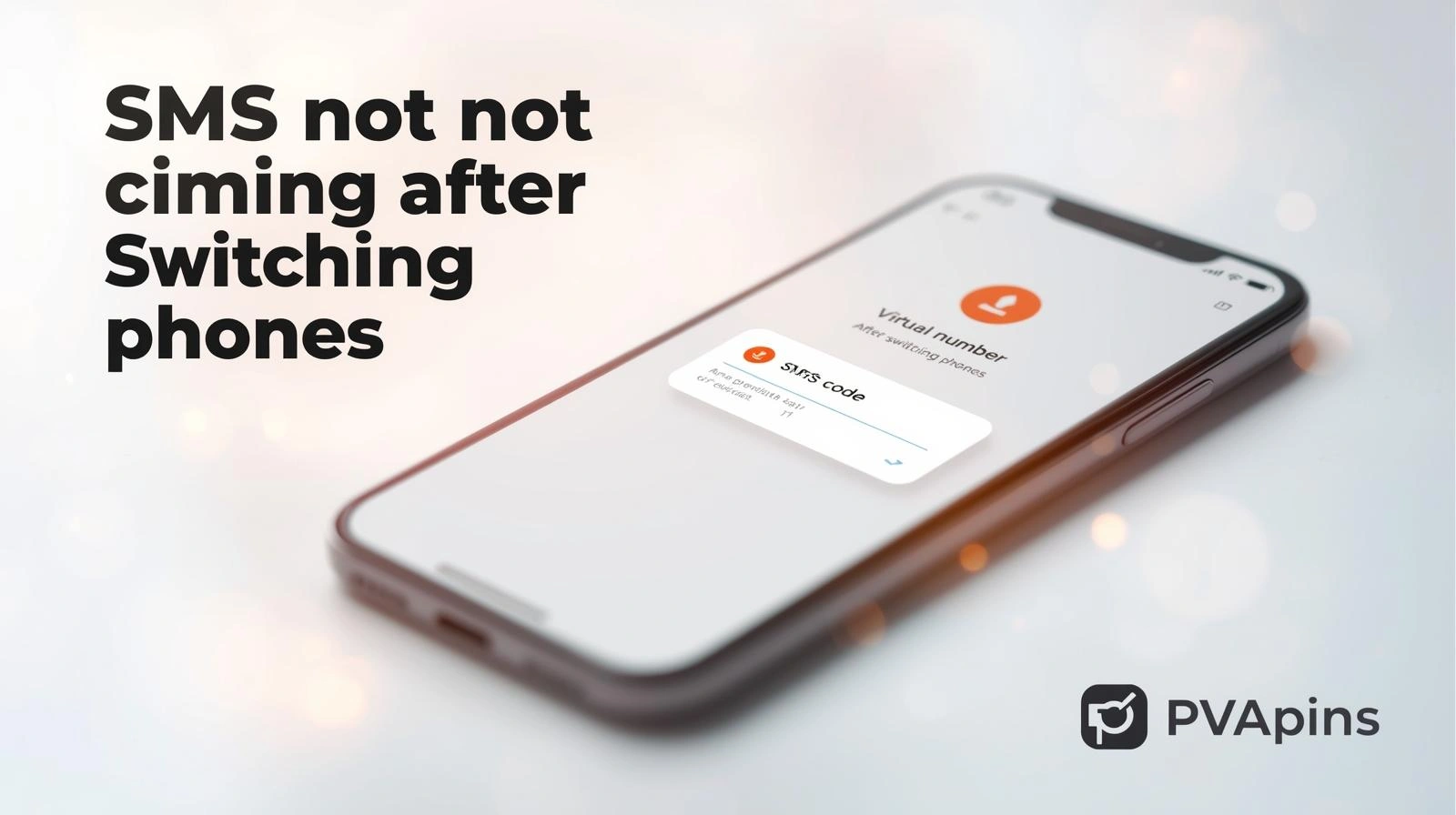User reinserting SIM card to fix SMS not receiving on new phone