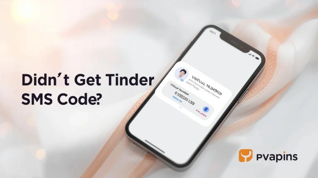 User troubleshooting Tinder login SMS code on smartphone settings