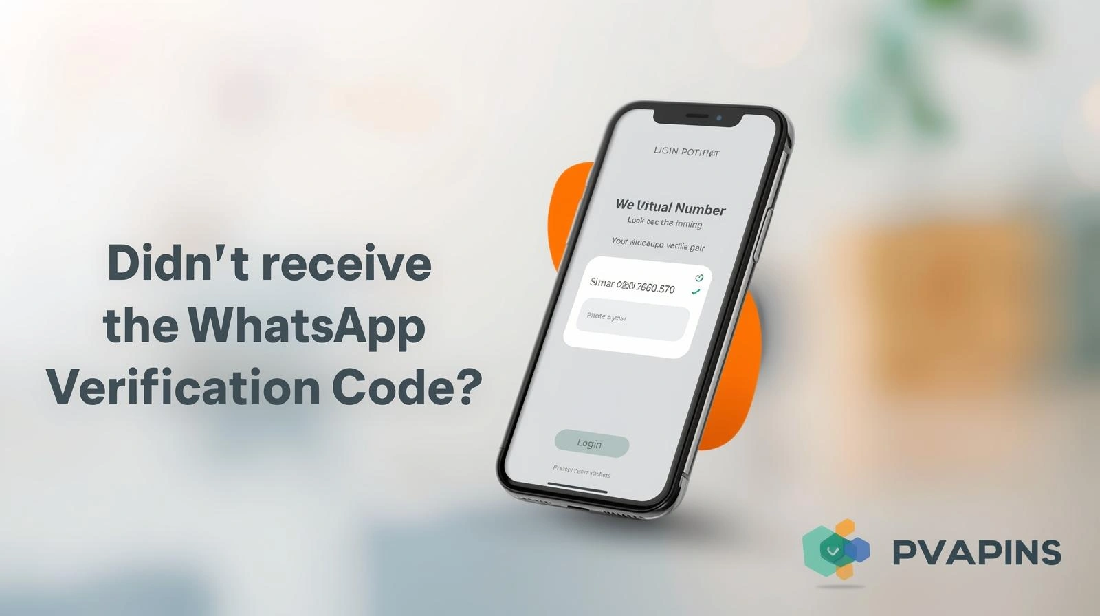 User waiting for WhatsApp SMS verification code to arrive