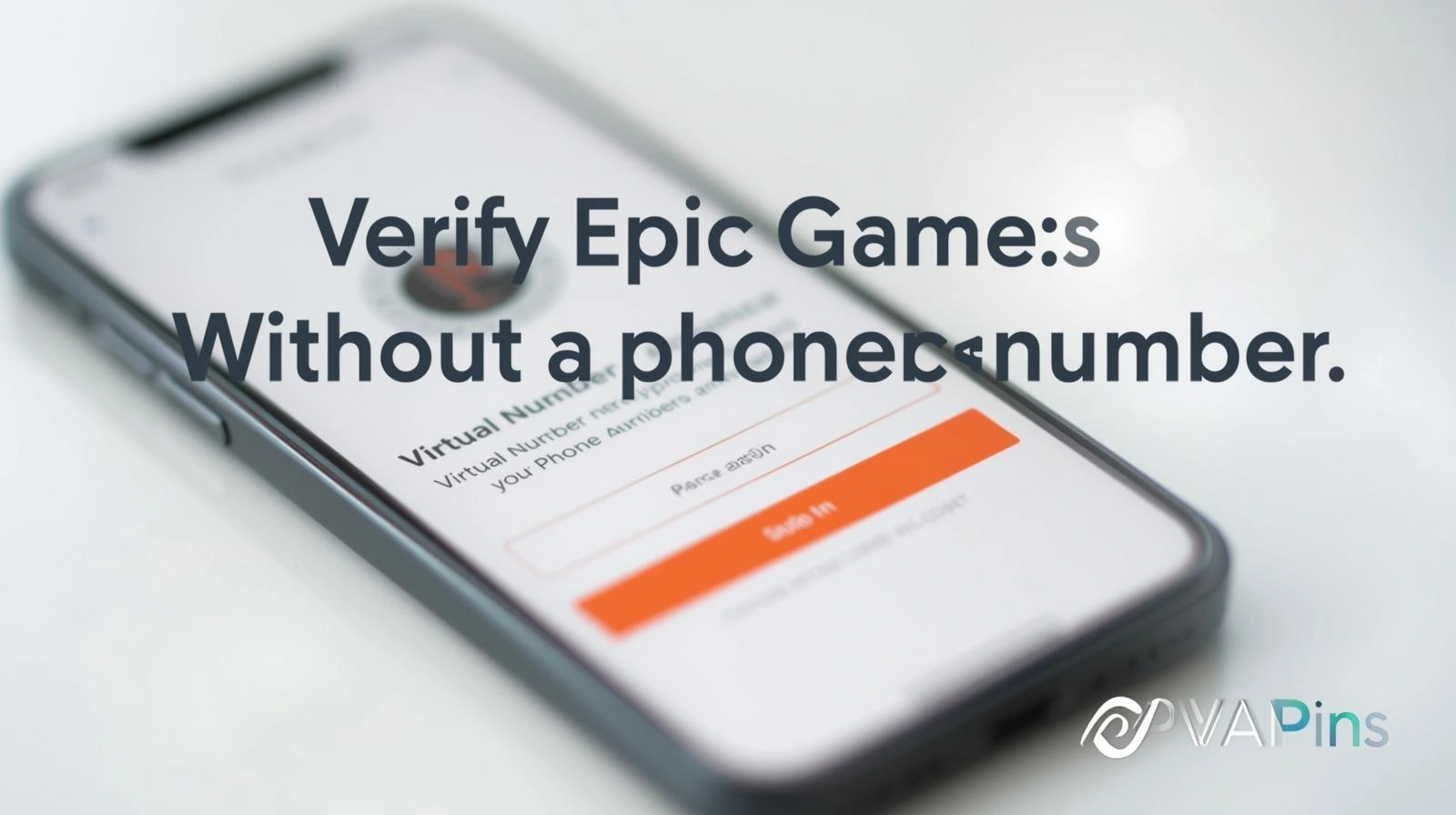 Verify Epic Games without a phone number