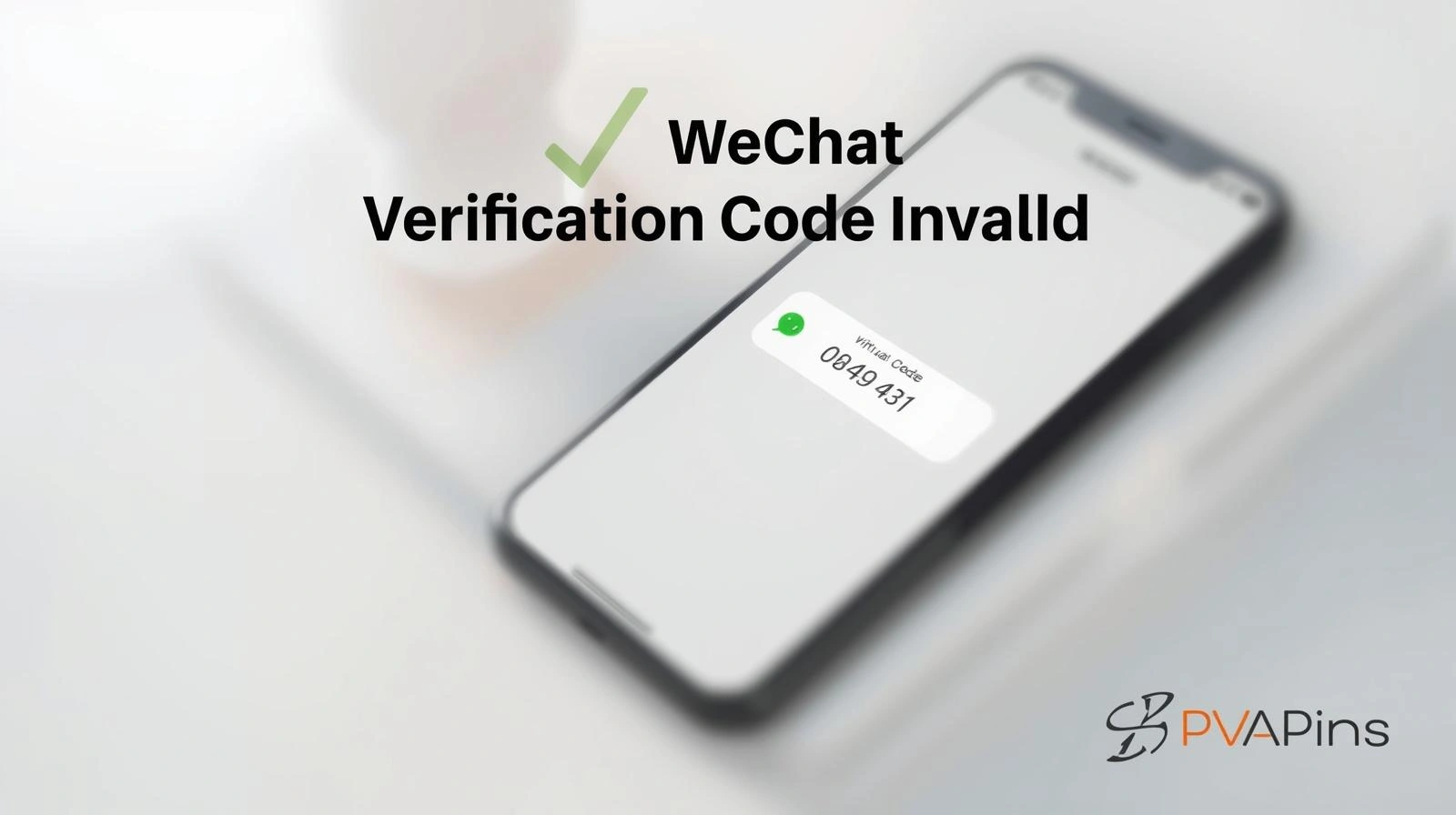 WeChat Verification Code Invalid