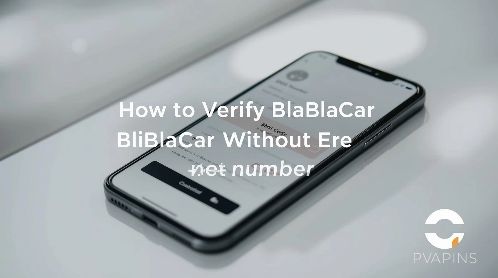 Alternative ways to verify a BlaBlaCar account without using a phone number