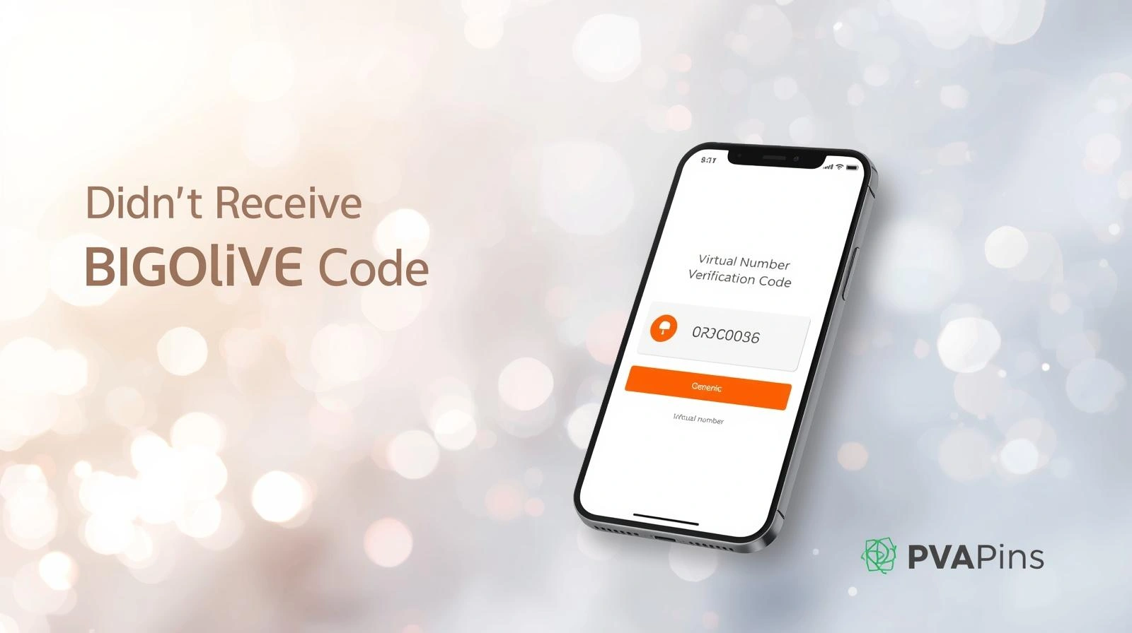 BIGOLIVE verification code not received troubleshooting guide on mobile phone