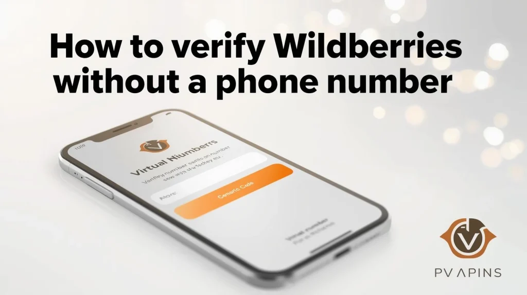Creating and verifying a Wildberries account without phone number on registration page