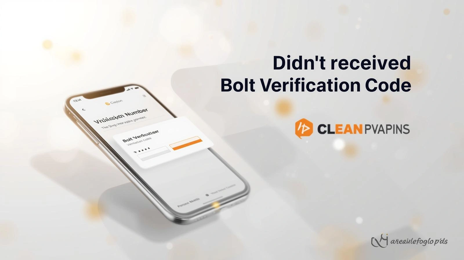 Didn't receive the Bolt Verification Code