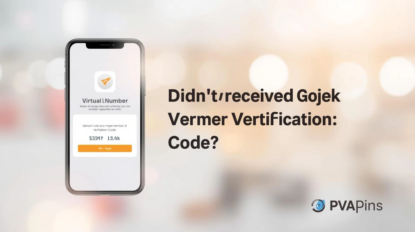 Didn't receive the Gojek Verification Code