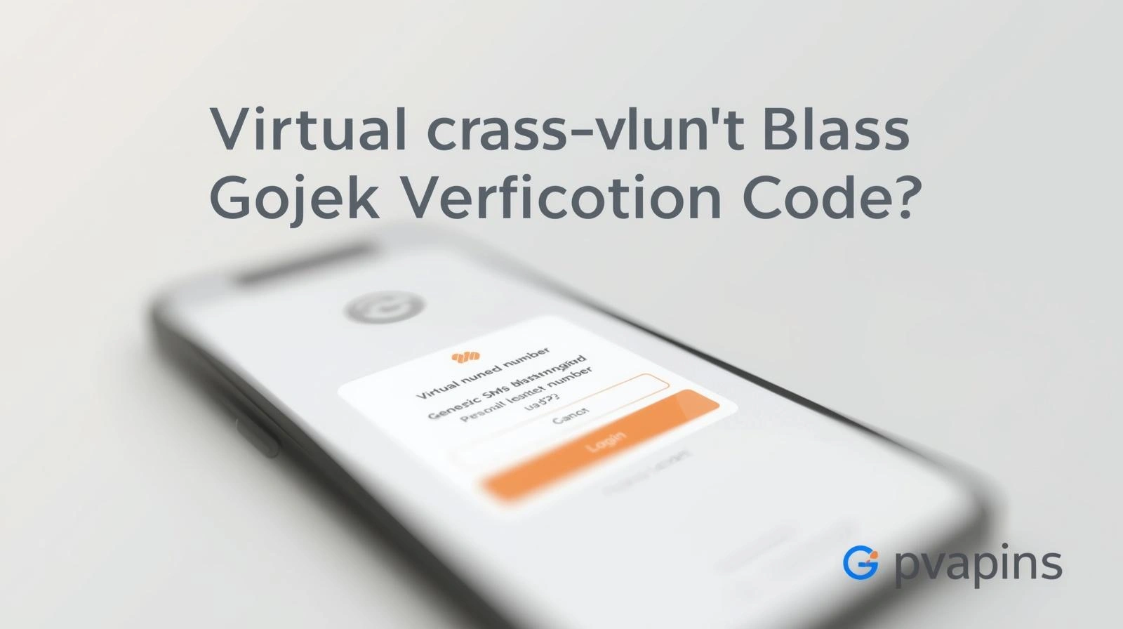 Gojek login error with verification code not received message