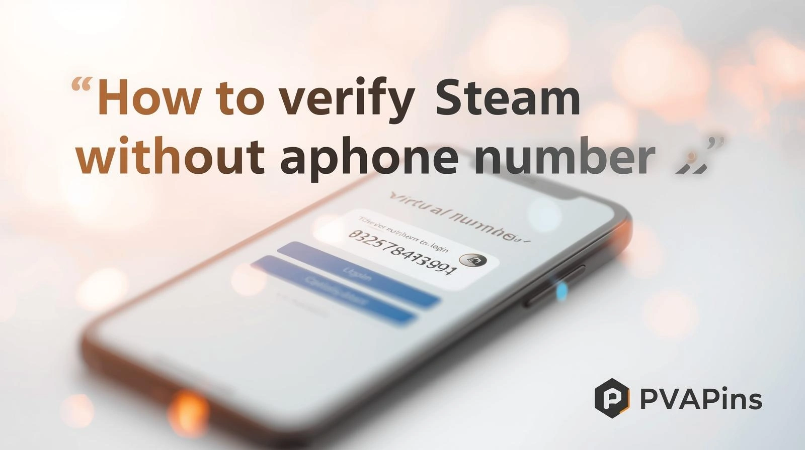 Guide screenshot explaining how to confirm Steam identity without a phone number.