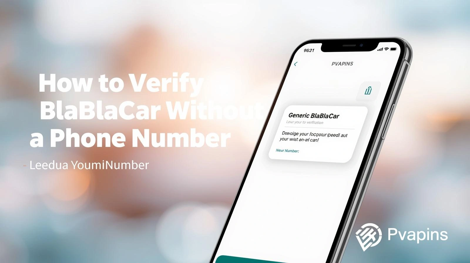 Verify BlaBlaCar Without a Phone Number