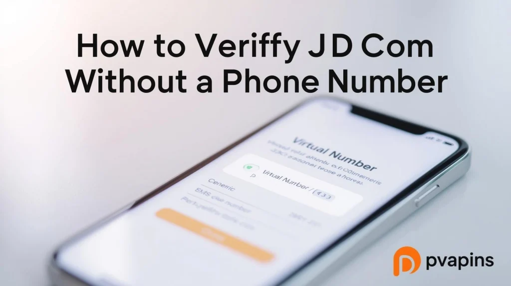 How to Verify JD.com Without a Phone Number