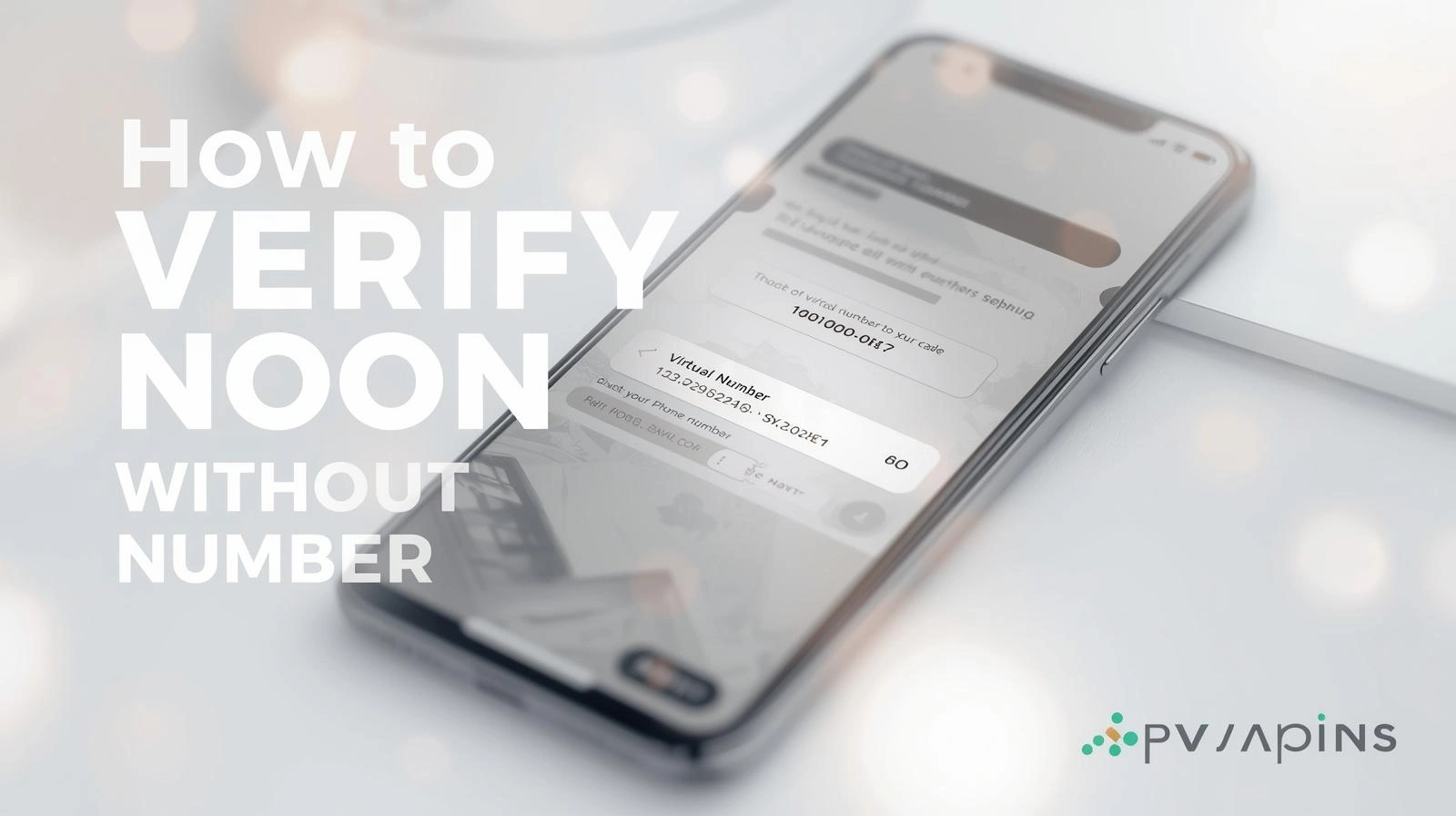 How to Verify Noon Without a Phone Number