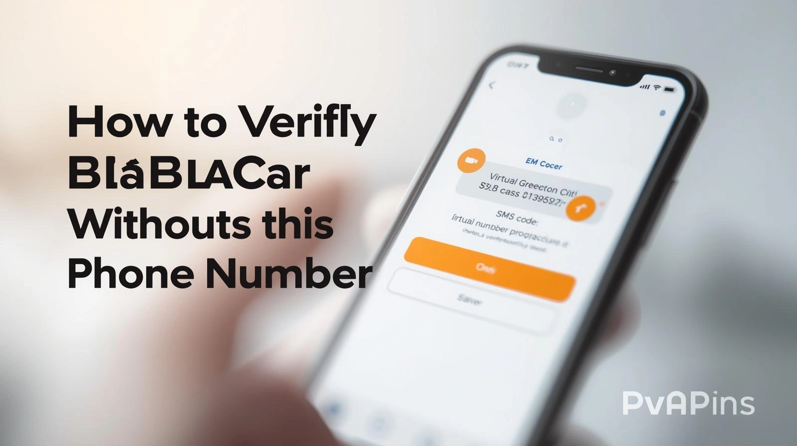 How to verify BlaBlaCar without a phone number step by step