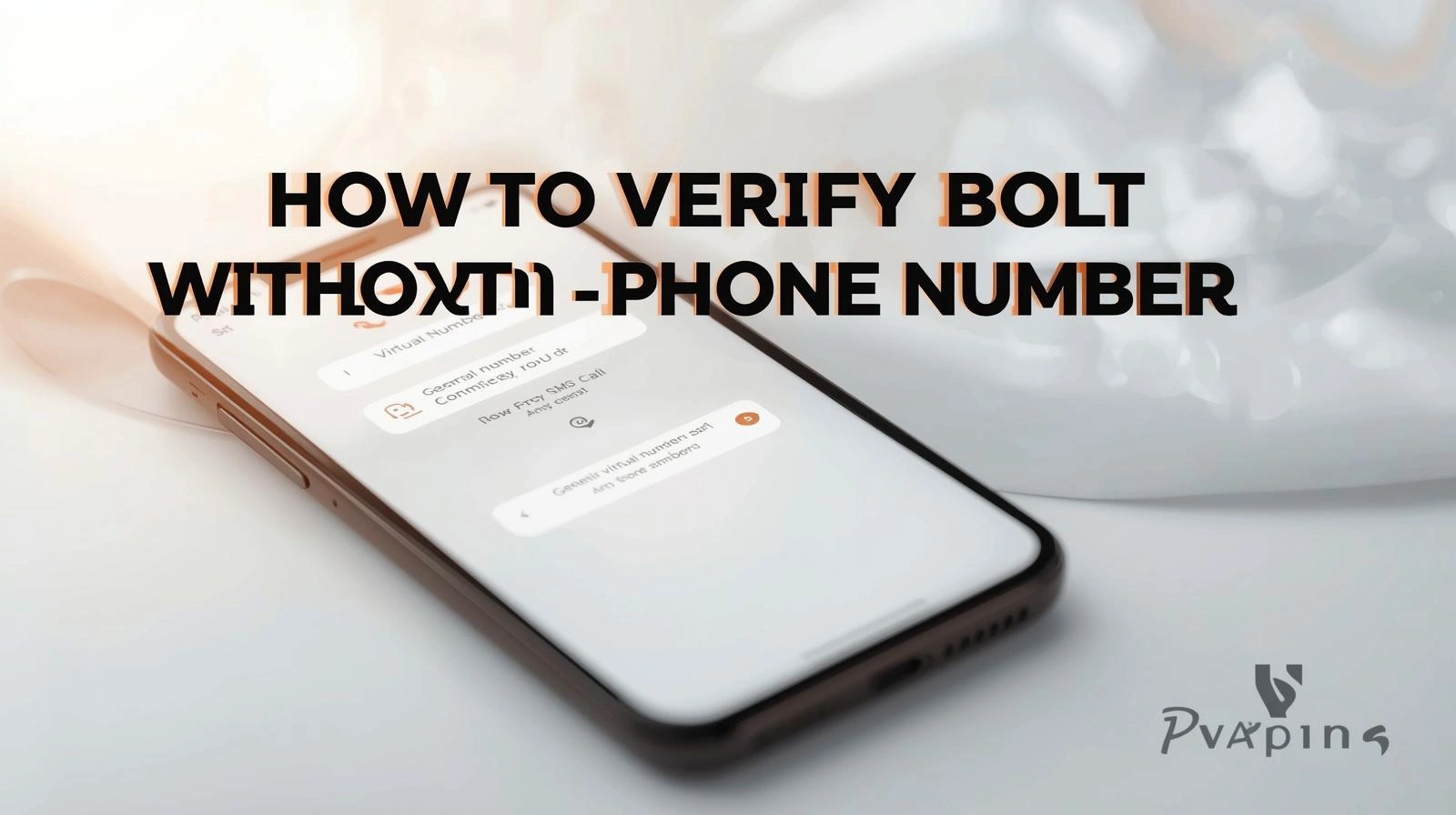 How to verify Bolt account without a phone number step-by-step