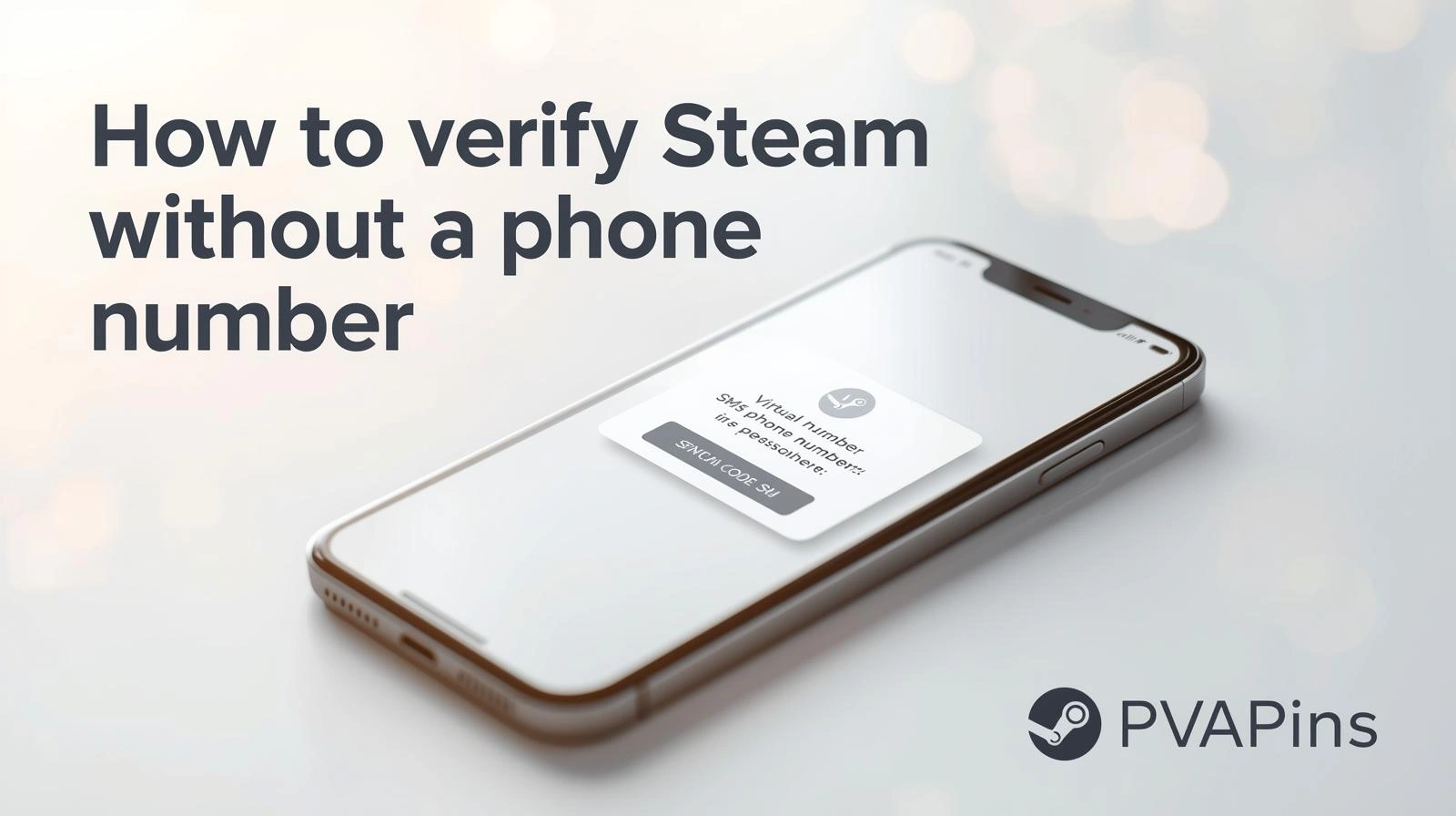 How to verify Steam without a phone number