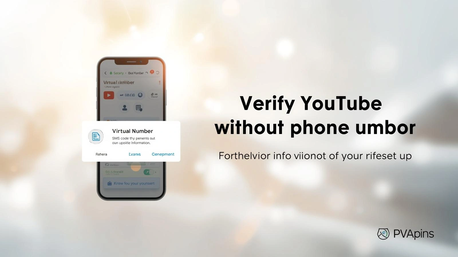 How to verify a YouTube account without using a phone number