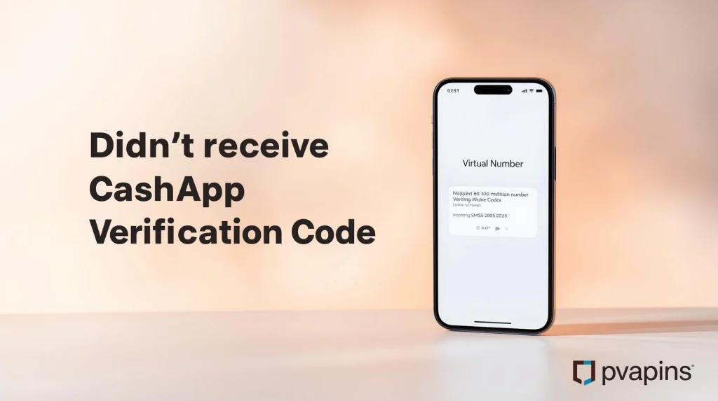 Illustration of Cash App login problem caused by not receiving verification code