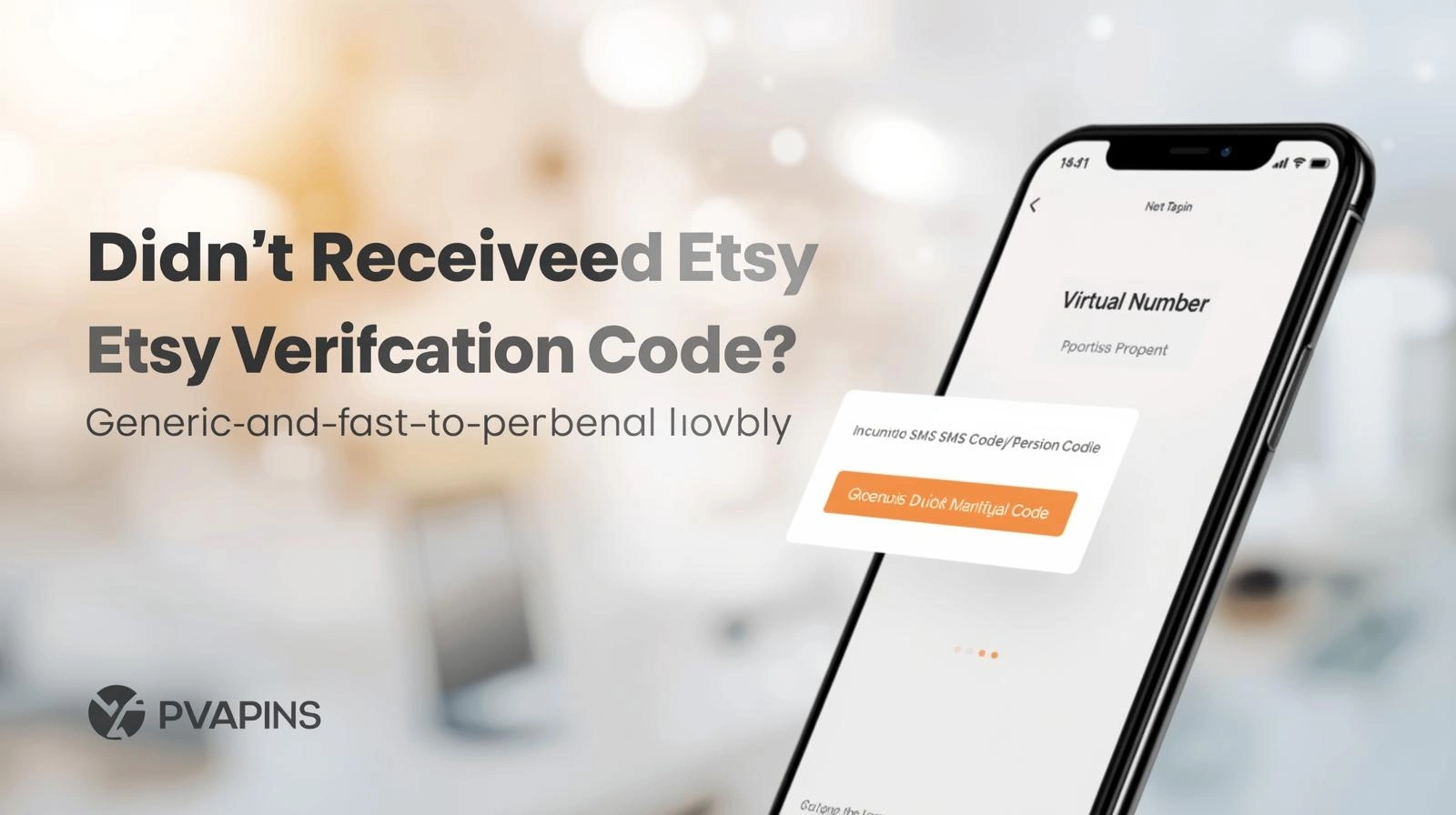 Laptop showing Etsy login screen beside smartphone without verification message