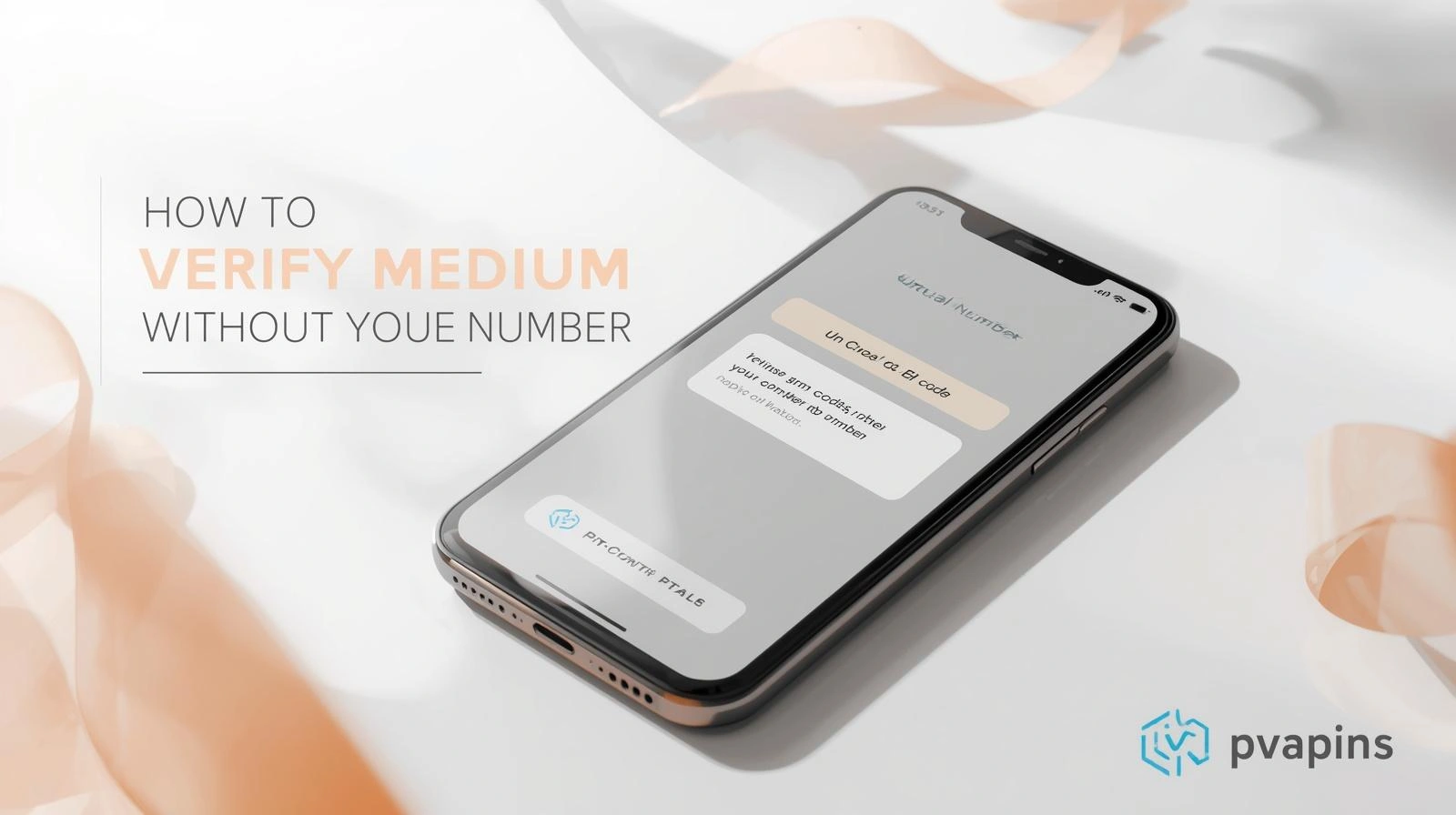 Medium verification process without using a phone number on the signup screen