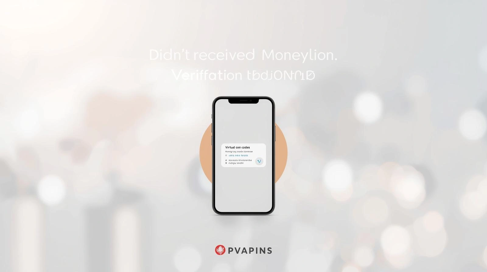 Person checking phone after not receiving a MoneyLion verification code
