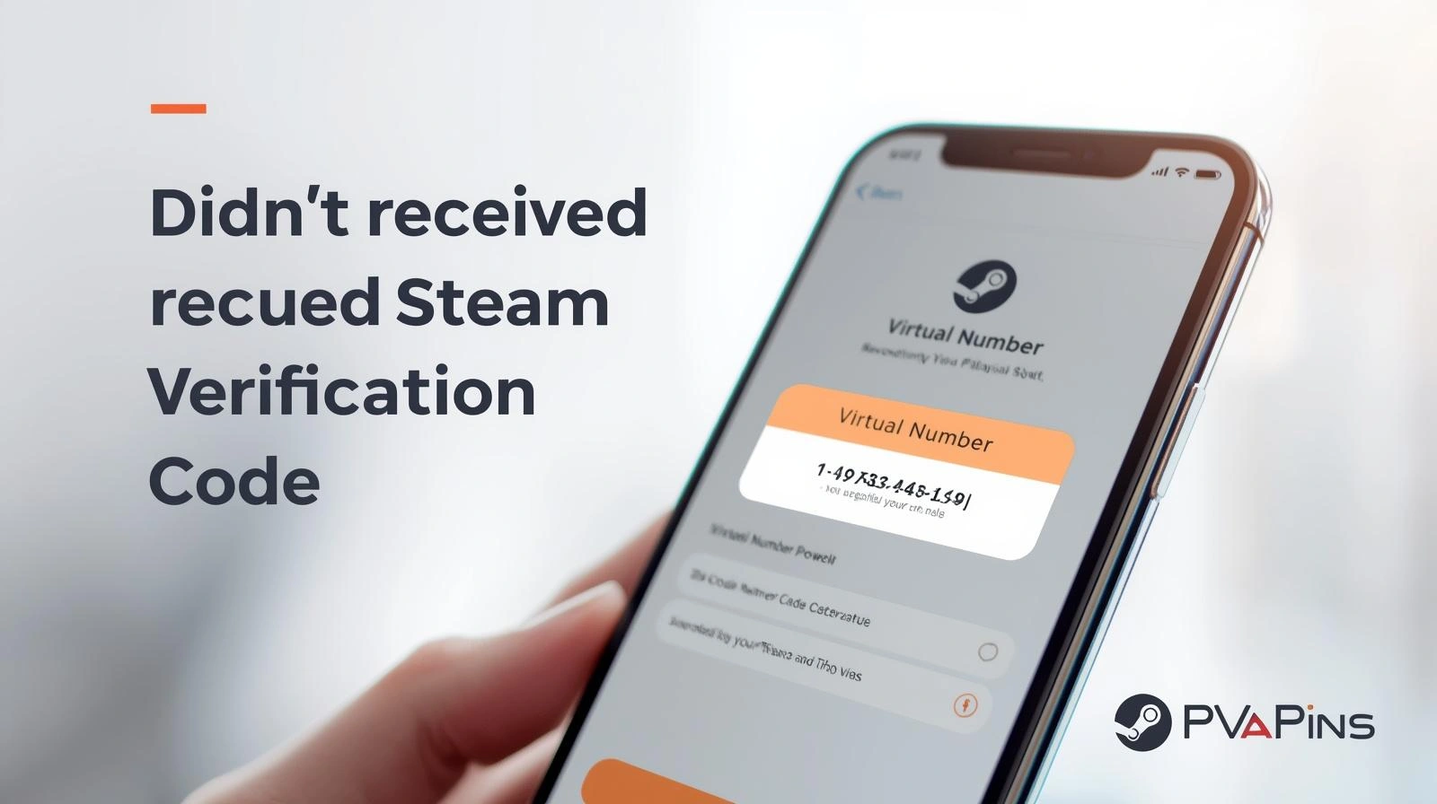 Person checking phone after not receiving a Steam verification code