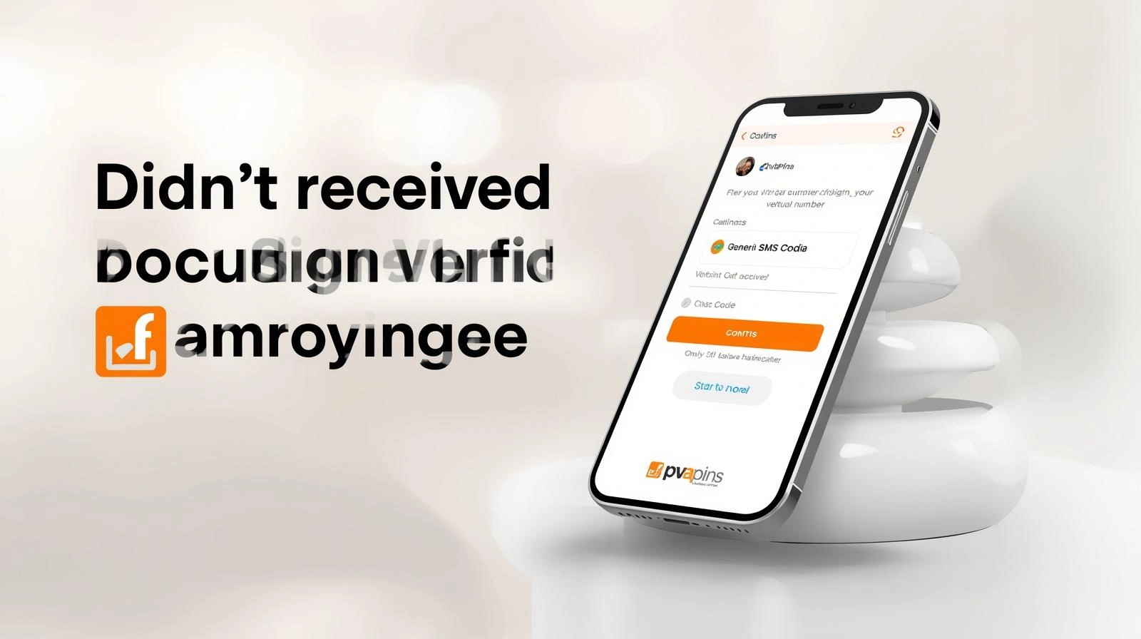 Person checking phone for a missing DocuSign verification code