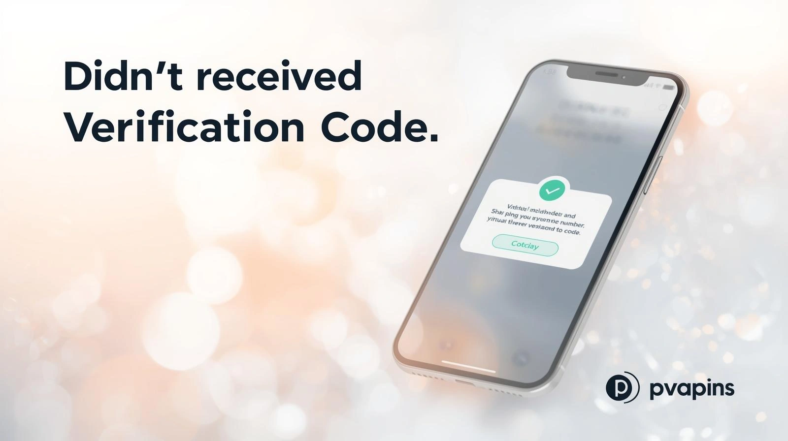 Person checking phone for a missing Payoneer verification code