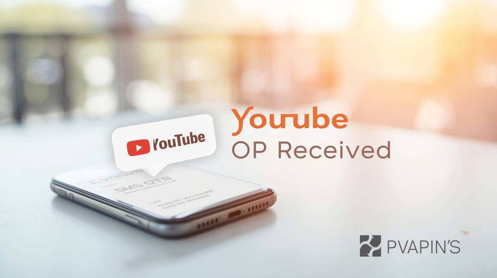 Person checking phone while waiting for YouTube OTP verification code to arrive