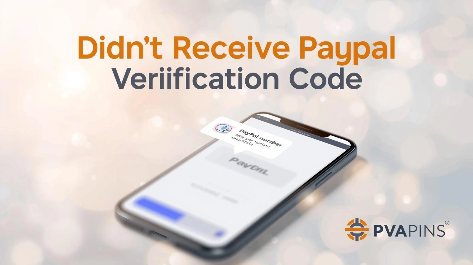 Person reviewing verification options after PayPal code delivery failed