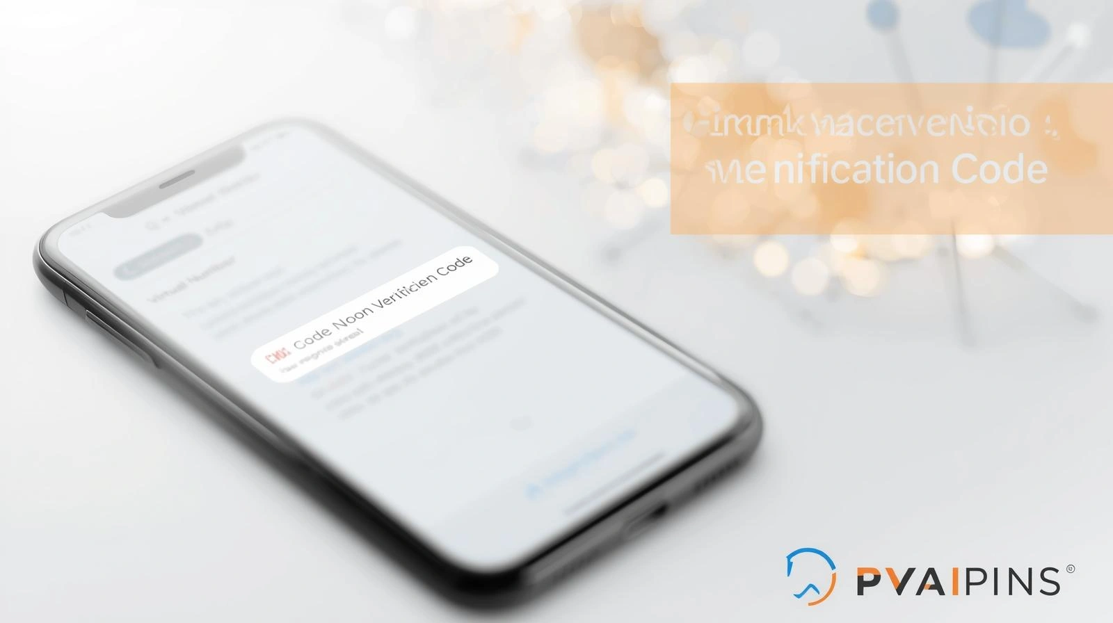 Phone screen showing missing Noon verification code during account login