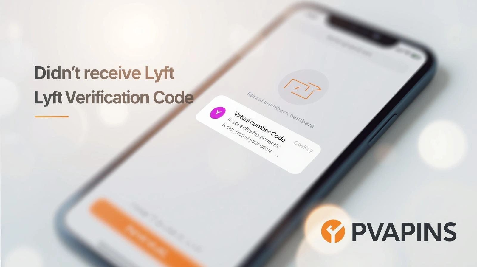 Smartphone displaying no Lyft verification SMS while user checks login and security settings.