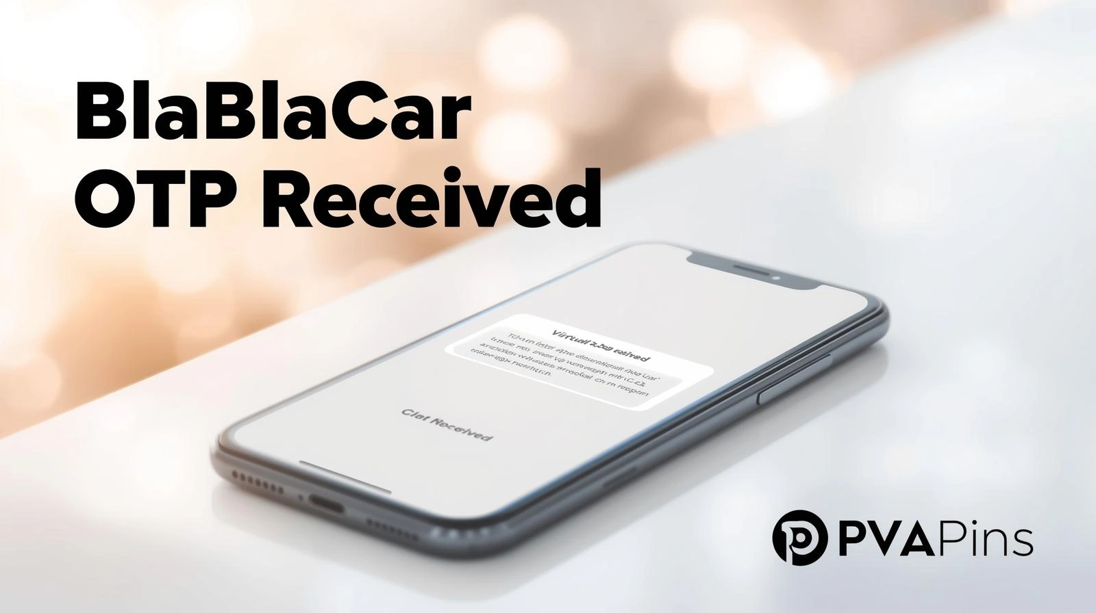 Smartphone login screen showing BlaBlaCar OTP not received error and resend option.