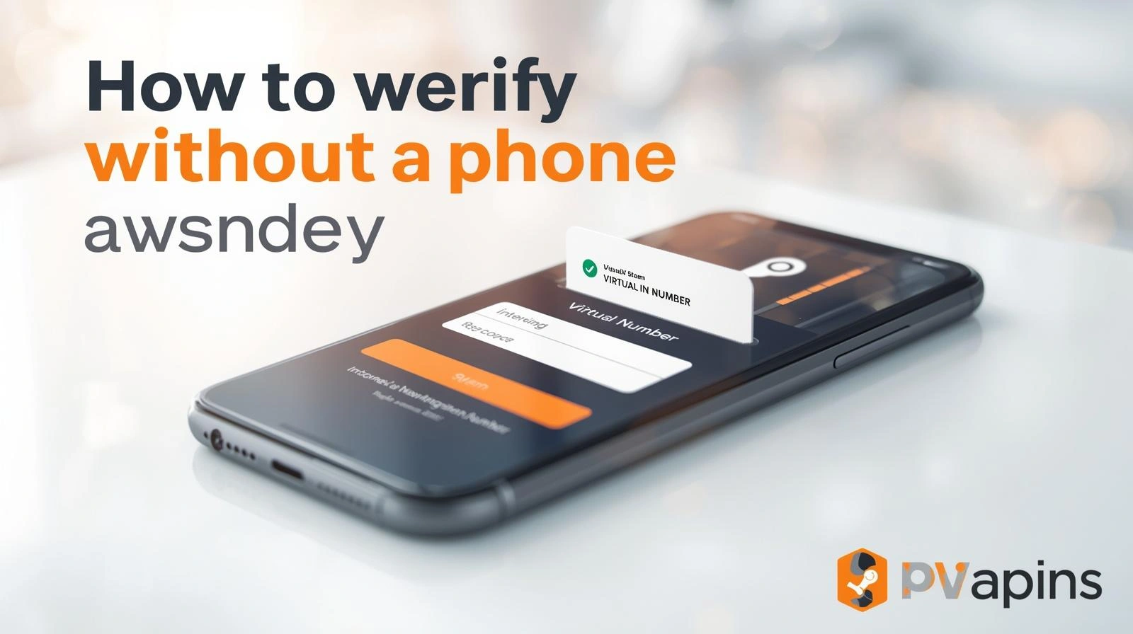 Steps to verify a Steam account without a phone number on the login screen.