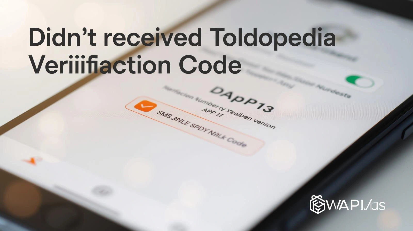 Tokopedia verification code not received screen with quick troubleshooting steps for SMS and OTP delivery issues.