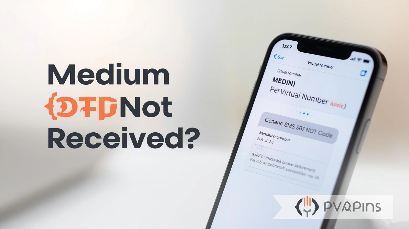 Troubleshooting Medium OTP delivery problems on mobile device
